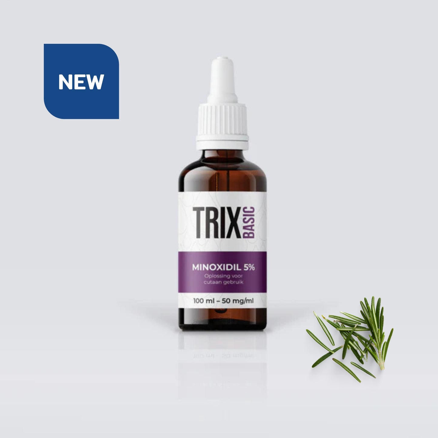 TRIX Basic Minoxidil 5% lotion met rozemarijnolie (100 ml)