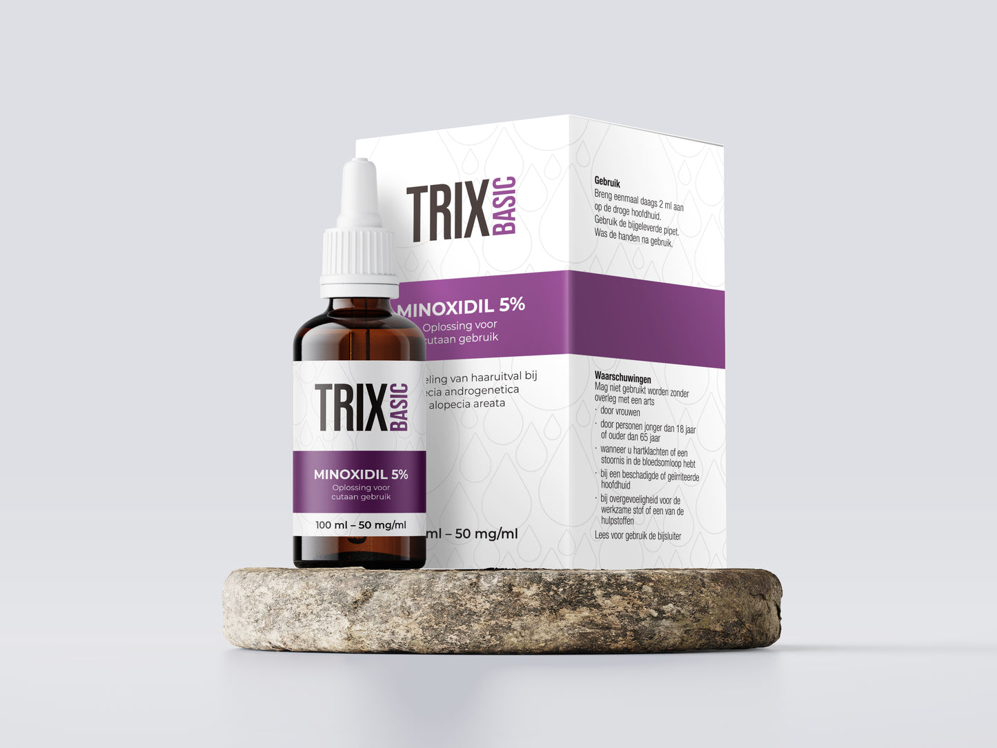 TRIX Basic Minoxidil 5% lotion met rozemarijnolie (100 ml)