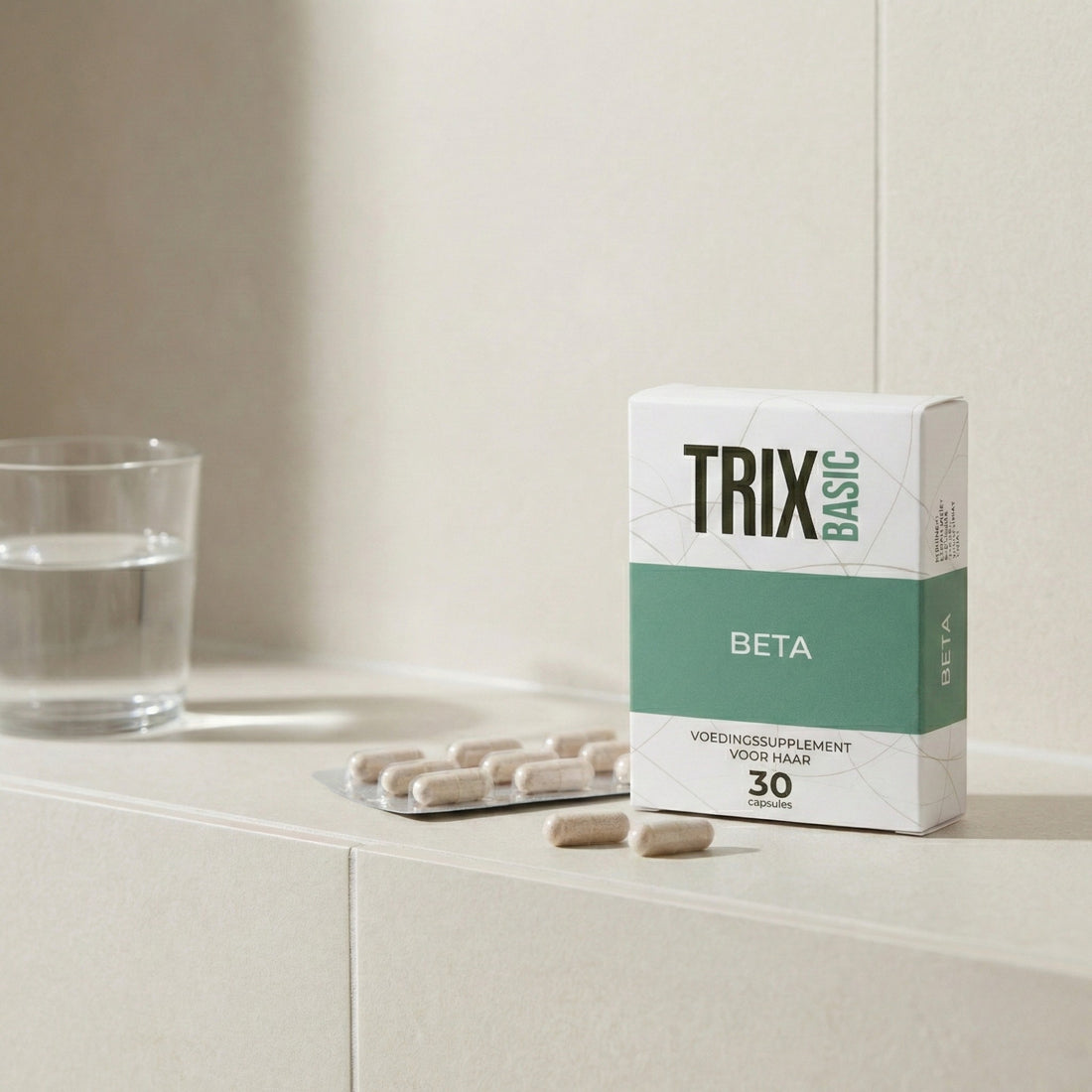 TRIX Basic Beta - Ondersteuning bij stressgerelateerd haarverlies